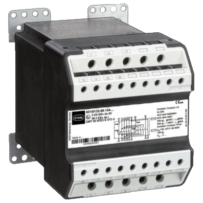Reversing Starter max. 4 kW / 400 V Series 8510